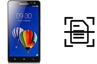 Numériser un document sur un Lenovo S856