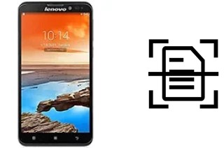 Numériser un document sur un Lenovo S939