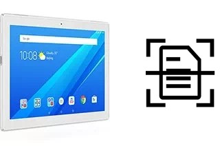 Numériser un document sur un Lenovo Tab 4 10