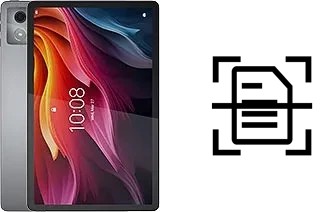 Numériser un document sur un Lenovo Tab K11 Plus