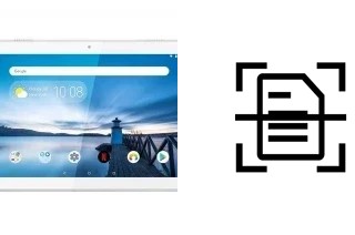 Numériser un document sur un Lenovo Tab M10