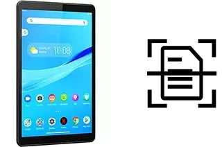 Numériser un document sur un Lenovo Tab M8 (FHD)