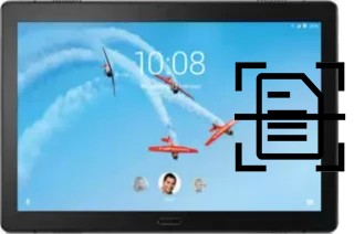 Numériser un document sur un Lenovo Tab P10