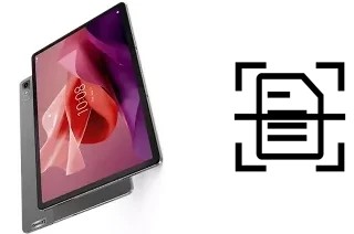 Numériser un document sur un Lenovo Tab P12