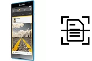 Numériser un document sur un Lenovo Tab S8