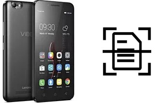 Numériser un document sur un Lenovo Vibe C