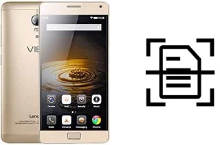 Numériser un document sur un Lenovo Vibe P1 Turbo