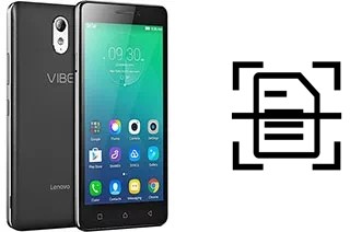 Numériser un document sur un Lenovo Vibe P1m