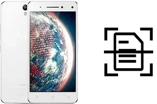 Numériser un document sur un Lenovo Vibe S1