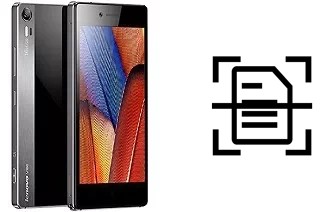 Numériser un document sur un Lenovo Vibe Shot