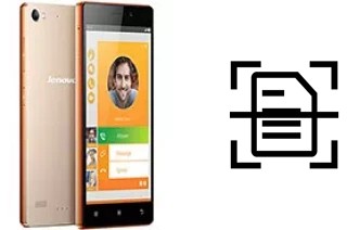 Numériser un document sur un Lenovo Vibe X2