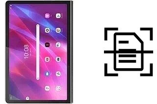 Numériser un document sur un Lenovo Yoga Tab 11