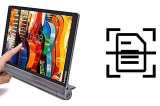 Numériser un document sur un Lenovo Yoga Tab 3 Pro