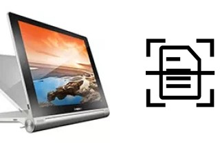 Numériser un document sur un Lenovo Yoga Tablet 10 HD+