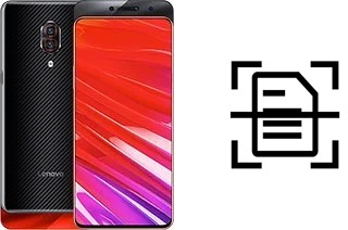 Numériser un document sur un Lenovo Z5 Pro GT