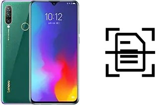 Numériser un document sur un Lenovo K10 Note