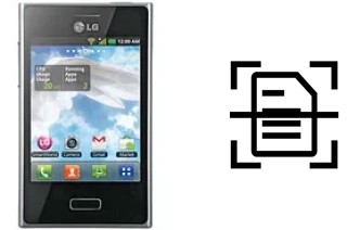 Numériser un document sur un LG Optimus L3 E400