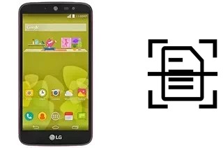 Numériser un document sur un LG AKA