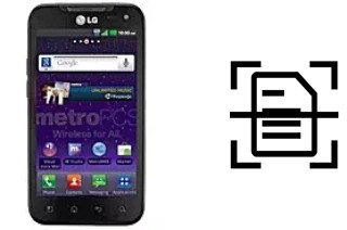 Numériser un document sur un LG Connect 4G MS840