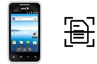 Numériser un document sur un LG Optimus Elite LS696