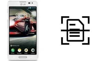 Numériser un document sur un LG Optimus F7