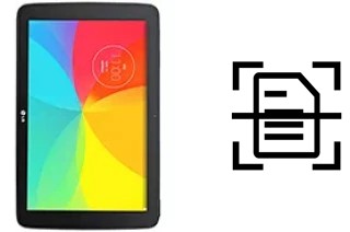 Numériser un document sur un LG G Pad 10.1 LTE