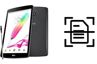 Numériser un document sur un LG G Pad II 8.0 LTE