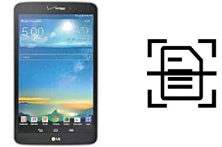 Numériser un document sur un LG G Pad 8.3 LTE