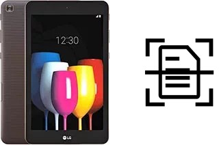 Numériser un document sur un LG G Pad IV 8.0 FHD