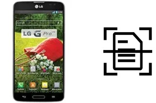 Numériser un document sur un LG G Pro Lite