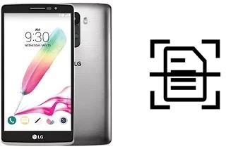 Numériser un document sur un LG G4 Stylus