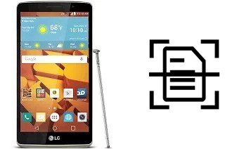 Numériser un document sur un LG G Stylo