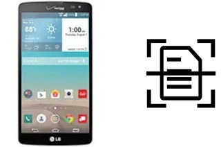 Numériser un document sur un LG G Vista (CDMA)