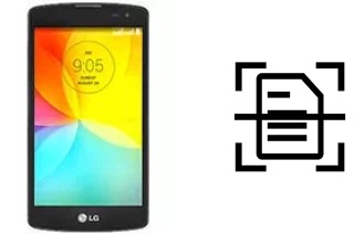 Numériser un document sur un LG G2 Lite