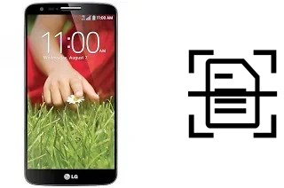 Numériser un document sur un LG G2