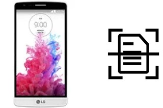 Numériser un document sur un LG G3 S