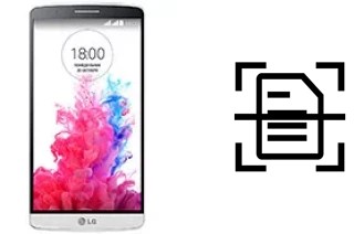 Numériser un document sur un LG G3 Dual-LTE