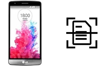 Numériser un document sur un LG G3 S Dual