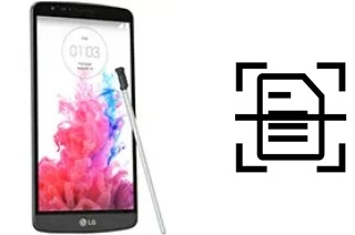 Numériser un document sur un LG G3 Stylus