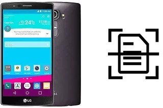 Numériser un document sur un LG G4