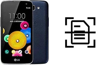 Numériser un document sur un LG K4