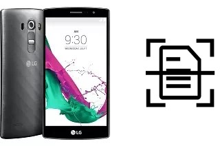 Numériser un document sur un LG G4 Beat