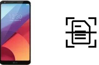 Numériser un document sur un LG G6+