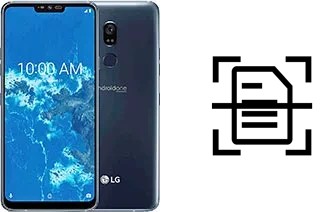 Numériser un document sur un LG G7 One