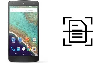 Numériser un document sur un LG Nexus 5