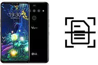 Numériser un document sur un LG V50 ThinQ 5G