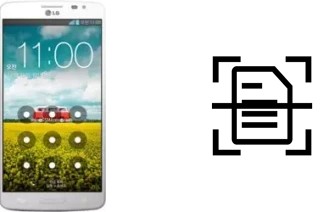 Numériser un document sur un LG GX