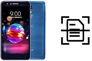 Numériser un document sur un LG K10 (2018)