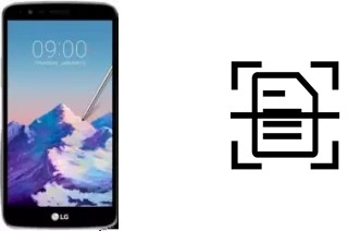 Numériser un document sur un LG K10 Pro