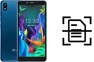 Numériser un document sur un LG K20 (2019)